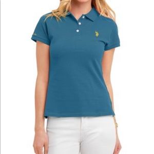 U.S. Polo Assn.  Crevasse Teal Polo
